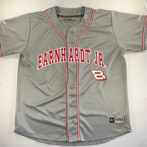 Dale Earnhardt Jr - Budweiser Chase Nascar Baseball Jersey Mens XL - Picture 8 of 13